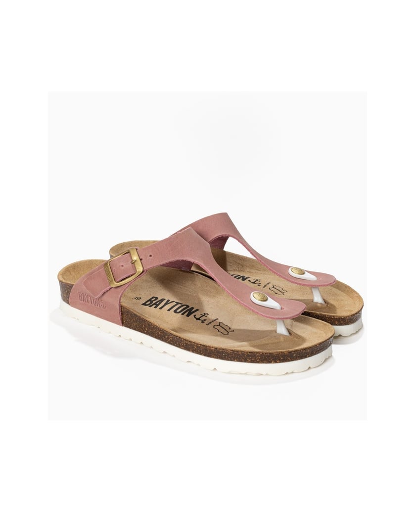Bayton-Flip-Flops-Leder-Damen-MERCURE-pink
