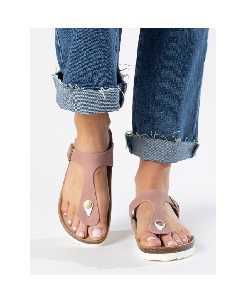 Bayton-Flip-Flops-Leder-Damen-MERCURE-pink