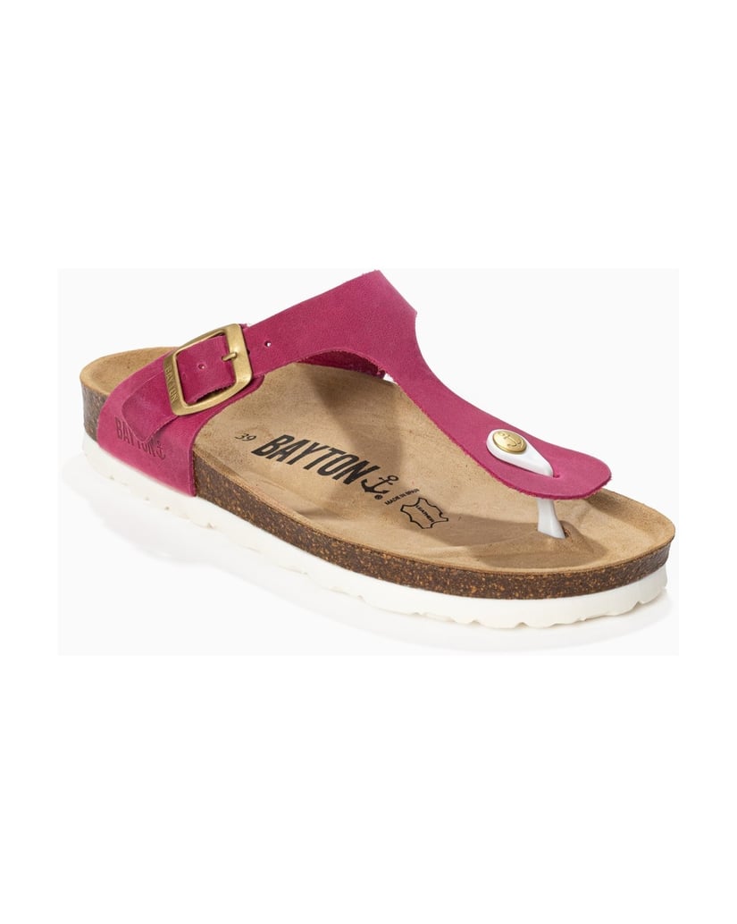 Bayton-Flip-Flops-Leder-Damen-MERCURE-fuchsia