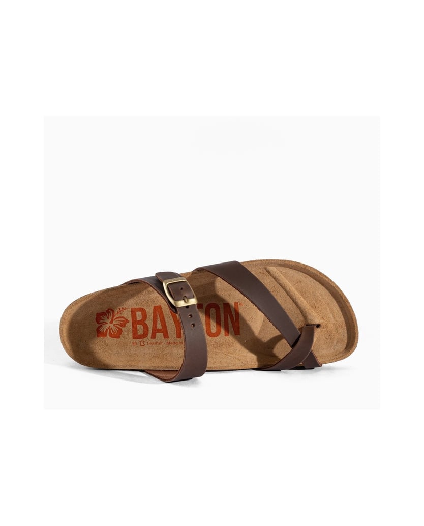 Bayton-Flip-Flops-Leder-Damen-DIANE-braun
