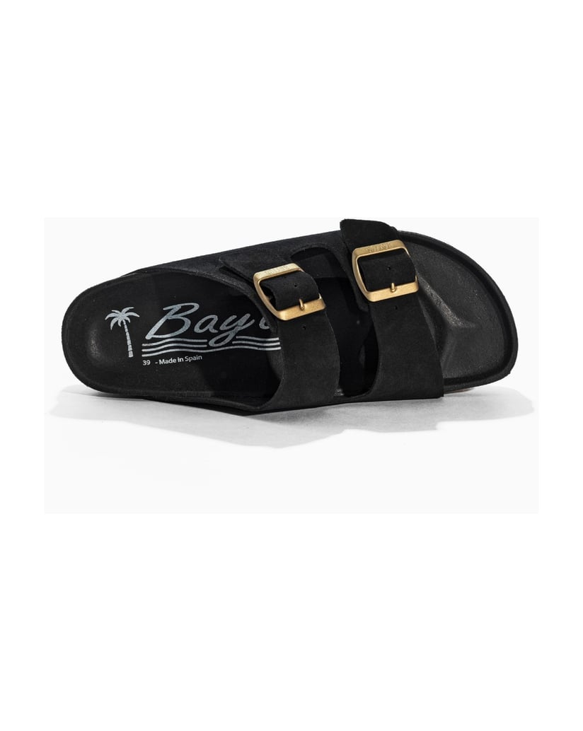 Bayton-Sandalen-WILDLEDER-Damen-ALCEE-schwarz