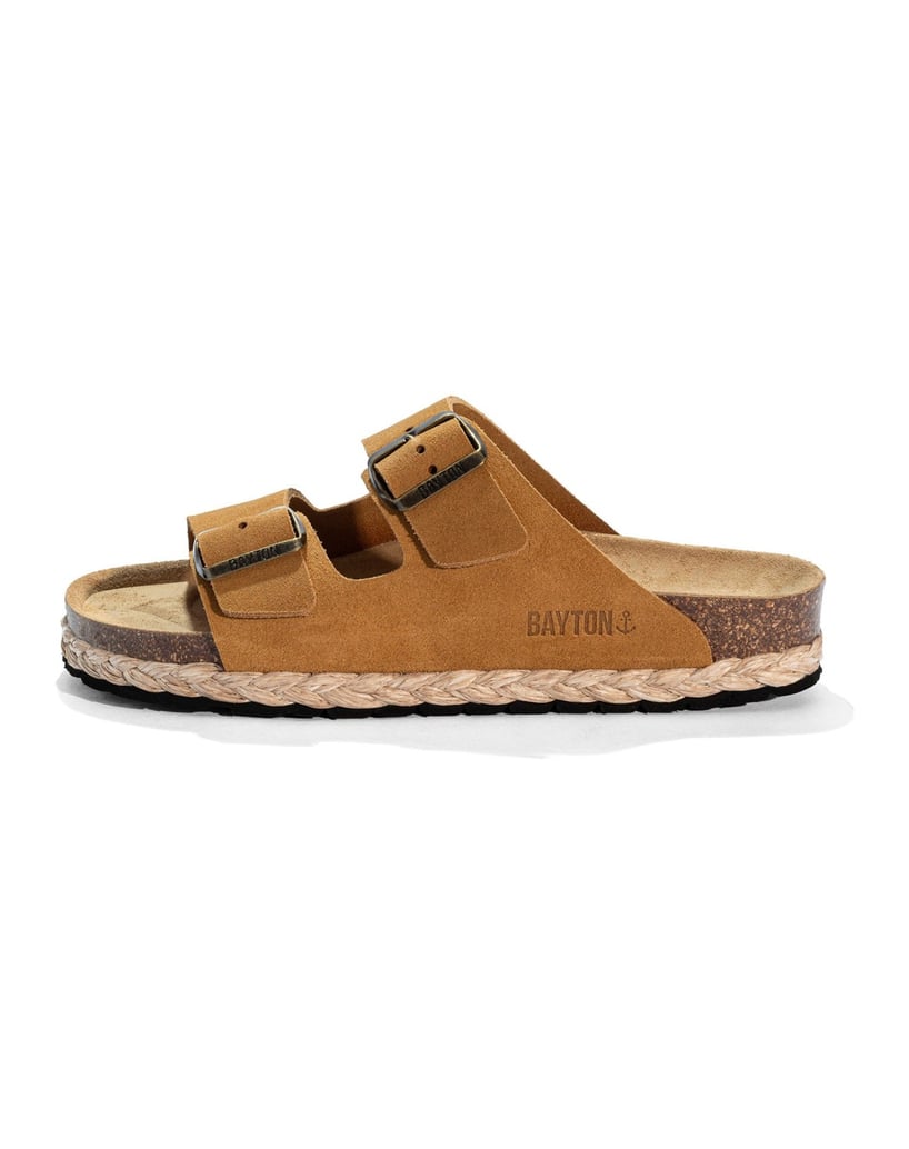 Bayton-Sandalen-WILDLEDER-Damen-BENALLA-braun