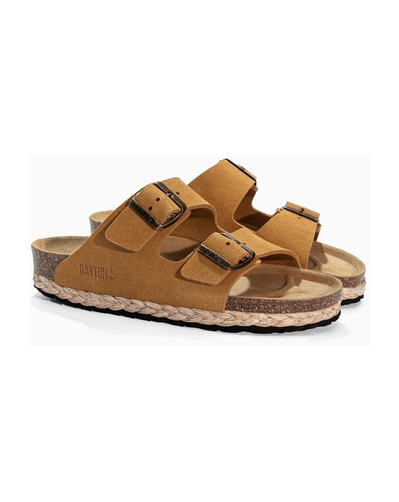 Bayton-Sandalen-WILDLEDER-Damen-BENALLA-braun