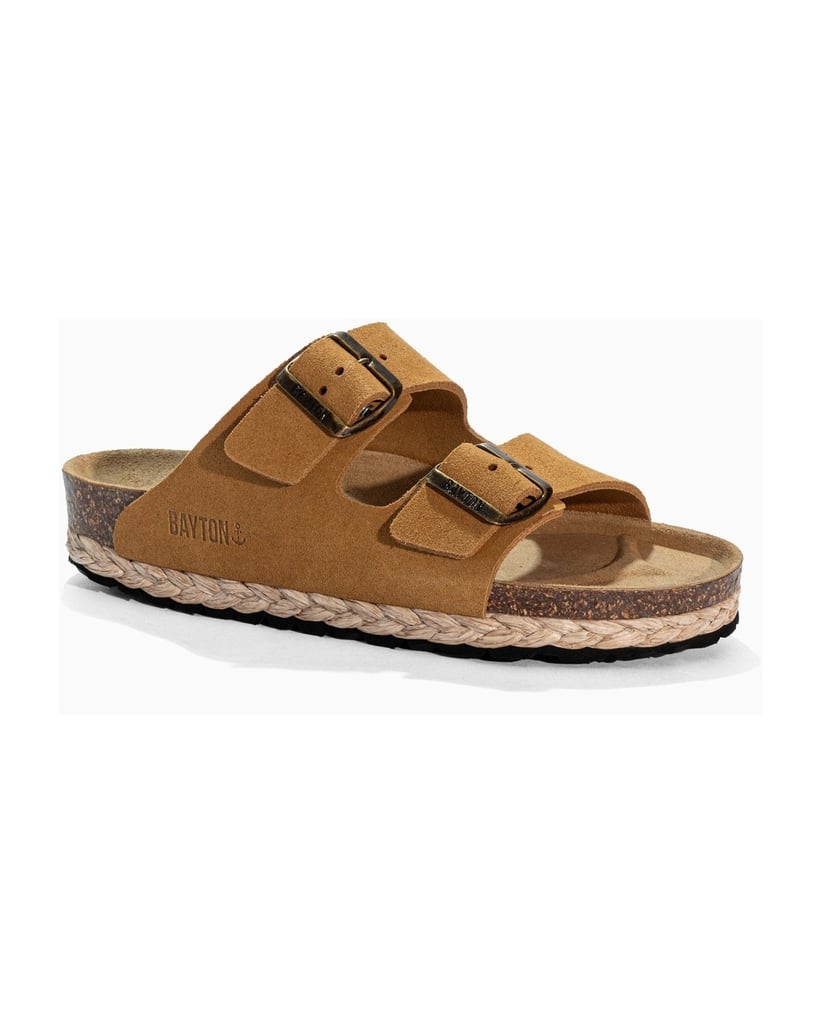 Bayton-Sandalen-WILDLEDER-Damen-BENALLA-braun