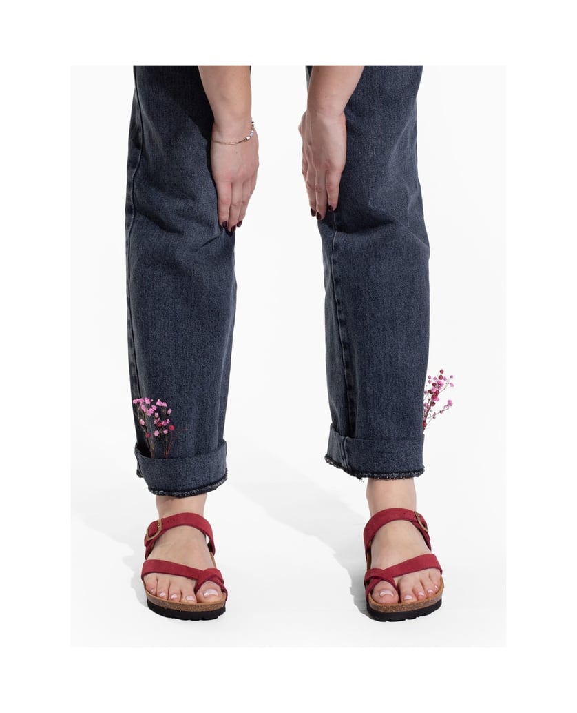 Bayton-Sandalen-WILDLEDER-Damen-DIANE-rot