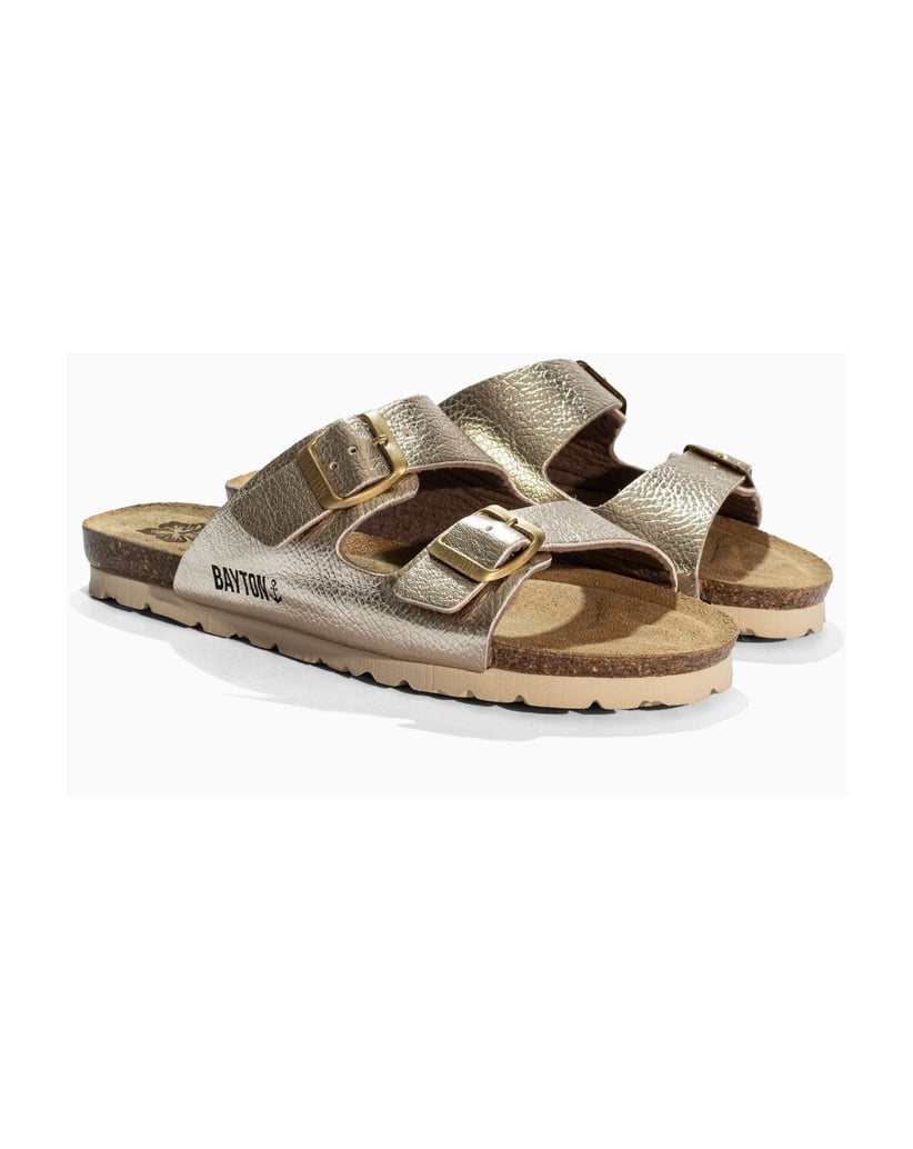 Bayton-Sandalen-ASTRAKAN-Damen-gold