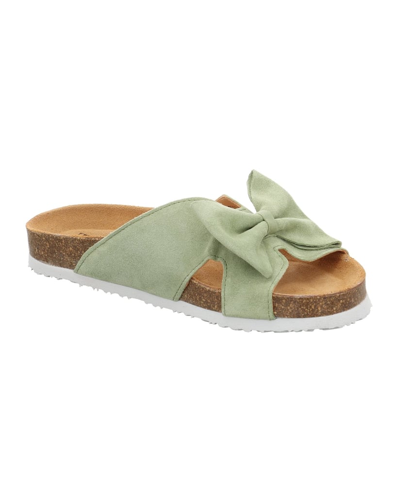 Think-Tieffußbett-Pantolette-CRISSI-grün