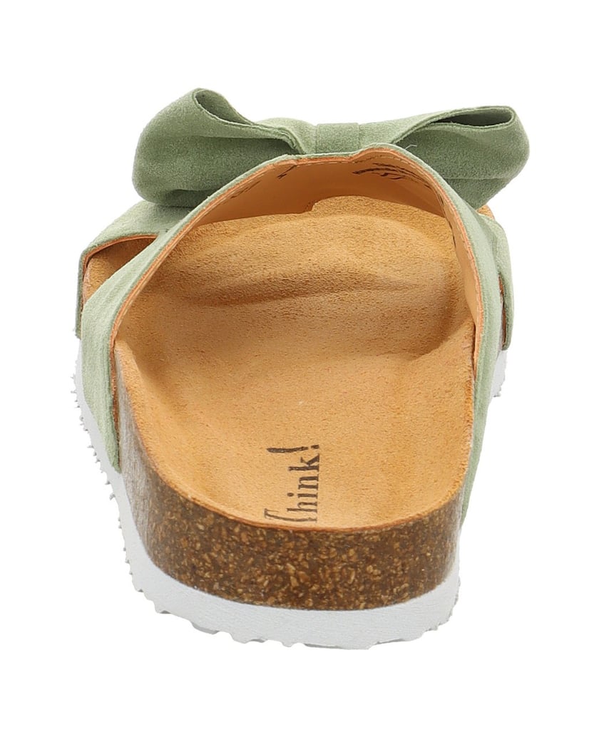 Think-Tieffußbett-Pantolette-CRISSI-grün