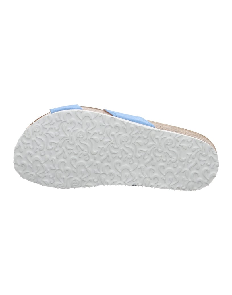 Think-Tieffußbett-Pantolette-CRISSI-blau