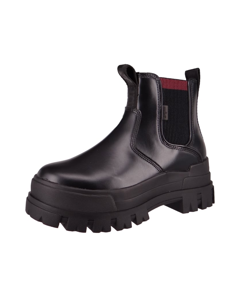 Buffalo-Stiefeletten-schwarz