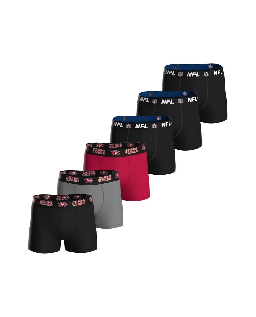 NFL-Herren-Boxershort-6er-Pack-NFL-6pk-Boxers-schwarz