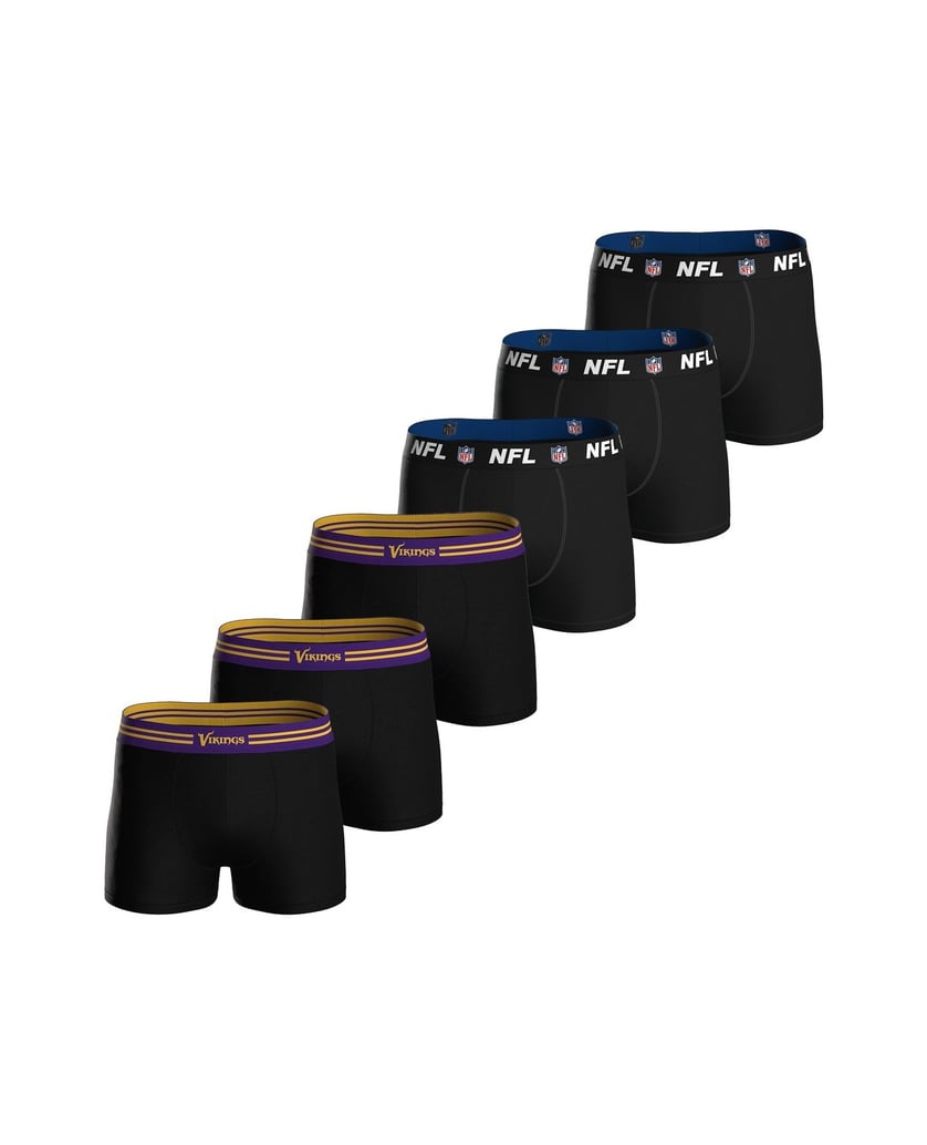 NFL-Herren-Boxershort-6er-Pack-NFL-6pk-Boxers-mehrfarbig-