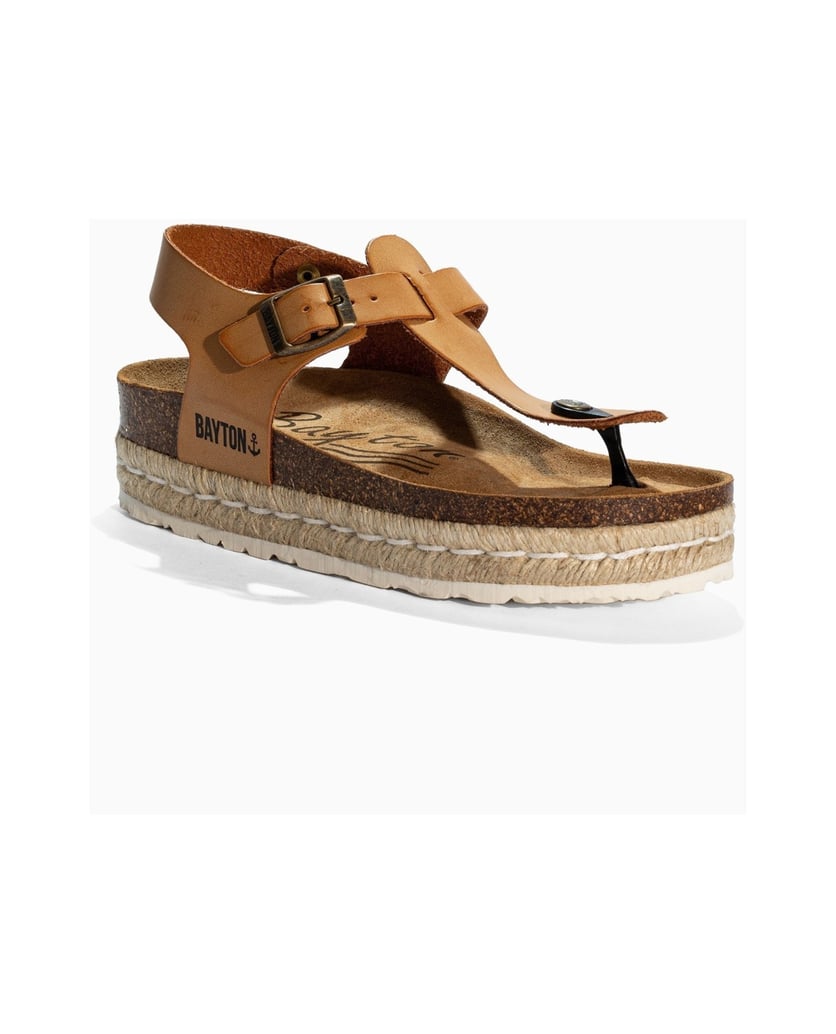 Bayton-Flip-flops-damen-CELIANE-camel-