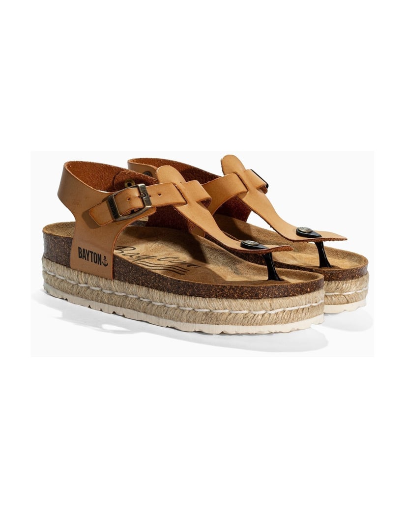 Bayton-Flip-flops-damen-CELIANE-camel-