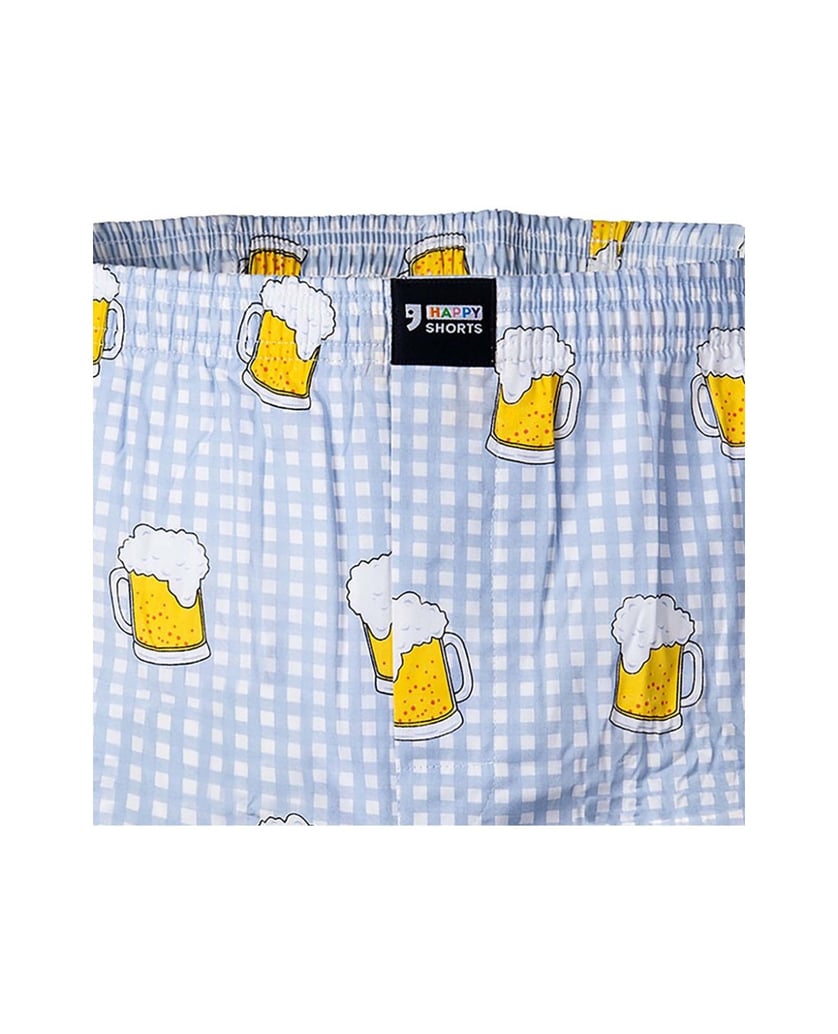 Happy-Shorts-Herren-Web-Boxershorts-3er-Pack-American-Boxershorts-multicolor
