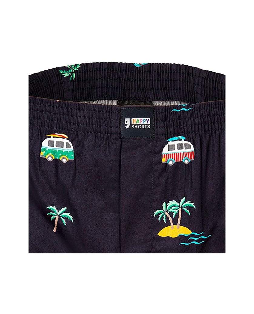 Happy-Shorts-Herren-Web-Boxershorts-3er-Pack-American-Boxershorts-multicolor