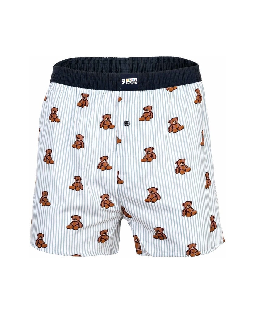 Happy-Shorts-Herren-Web-Boxershorts-3er-Pack-American-Boxershorts-multicolor