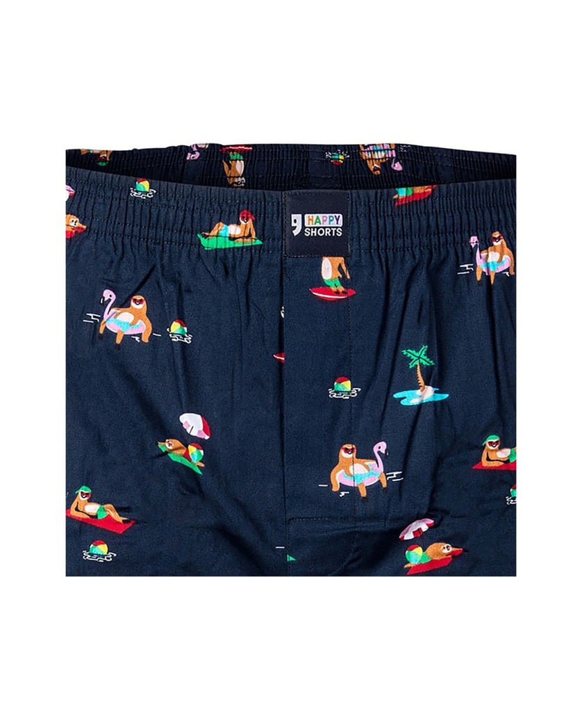 Happy-Shorts-Herren-Web-Boxershorts-3er-Pack-American-Boxershorts-multicolor