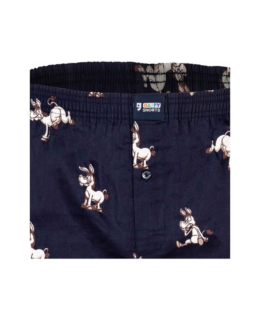 Happy-Shorts-Herren-Web-Boxershorts-3er-Pack-American-Boxershorts-multicolor