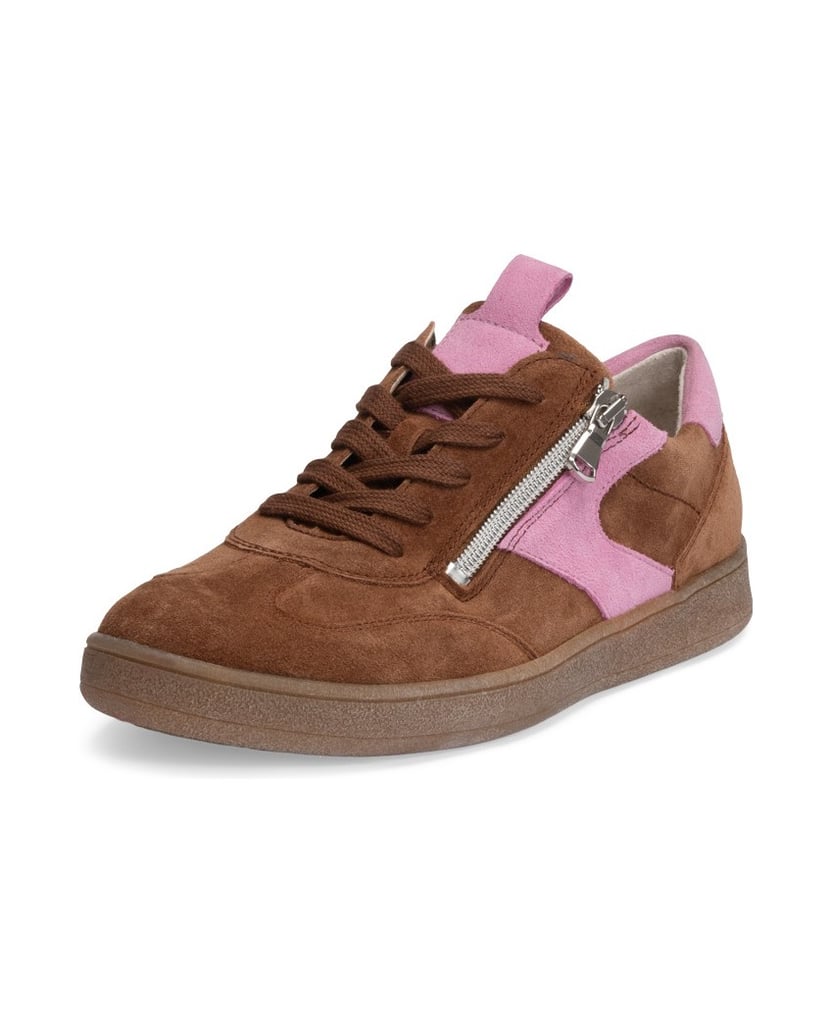 VITAFORM-Veloursleder-Sneaker-braun