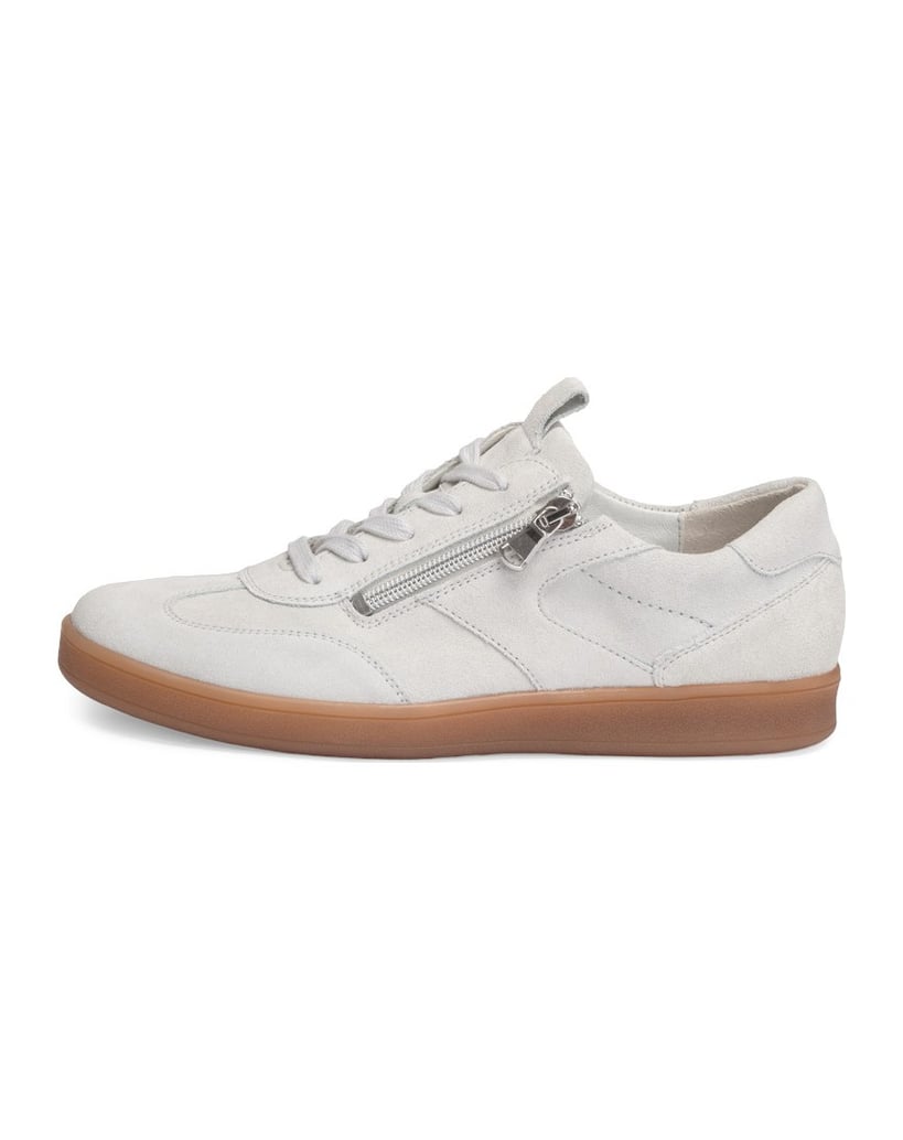 VITAFORM-Veloursleder-Sneaker-off-white