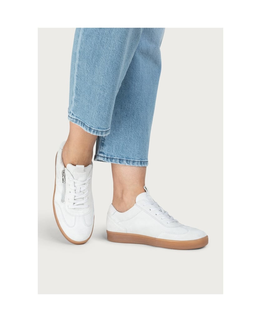 VITAFORM-Veloursleder-Sneaker-off-white