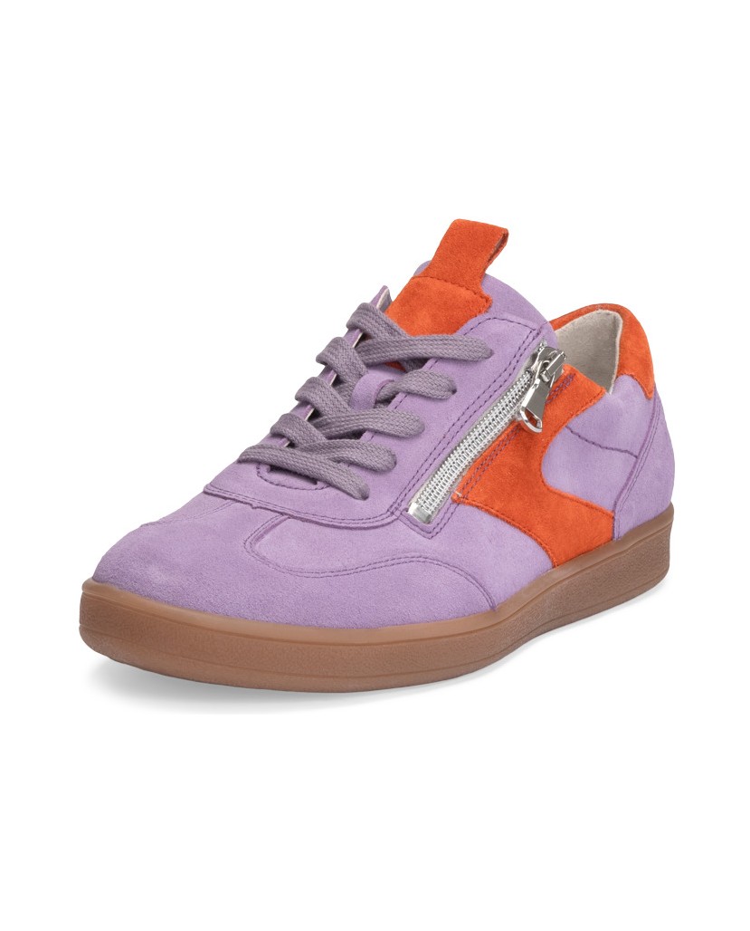 VITAFORM-Veloursleder-Sneaker-lavendel