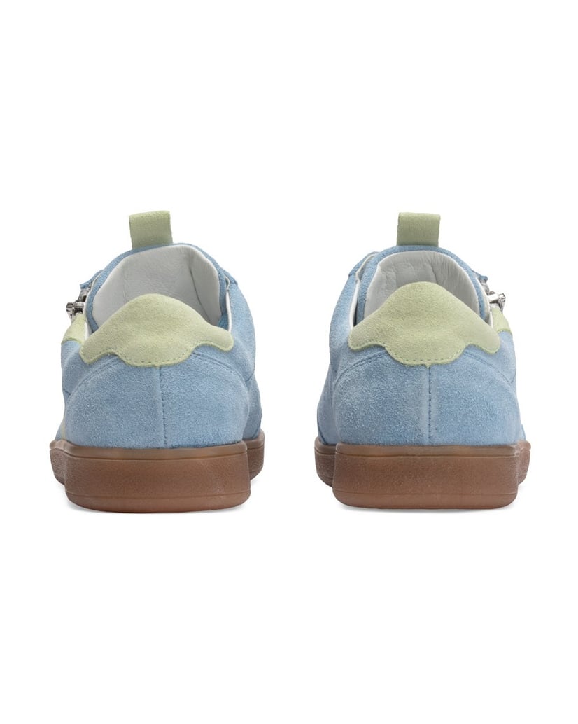 VITAFORM-Veloursleder-Sneaker-hellblau