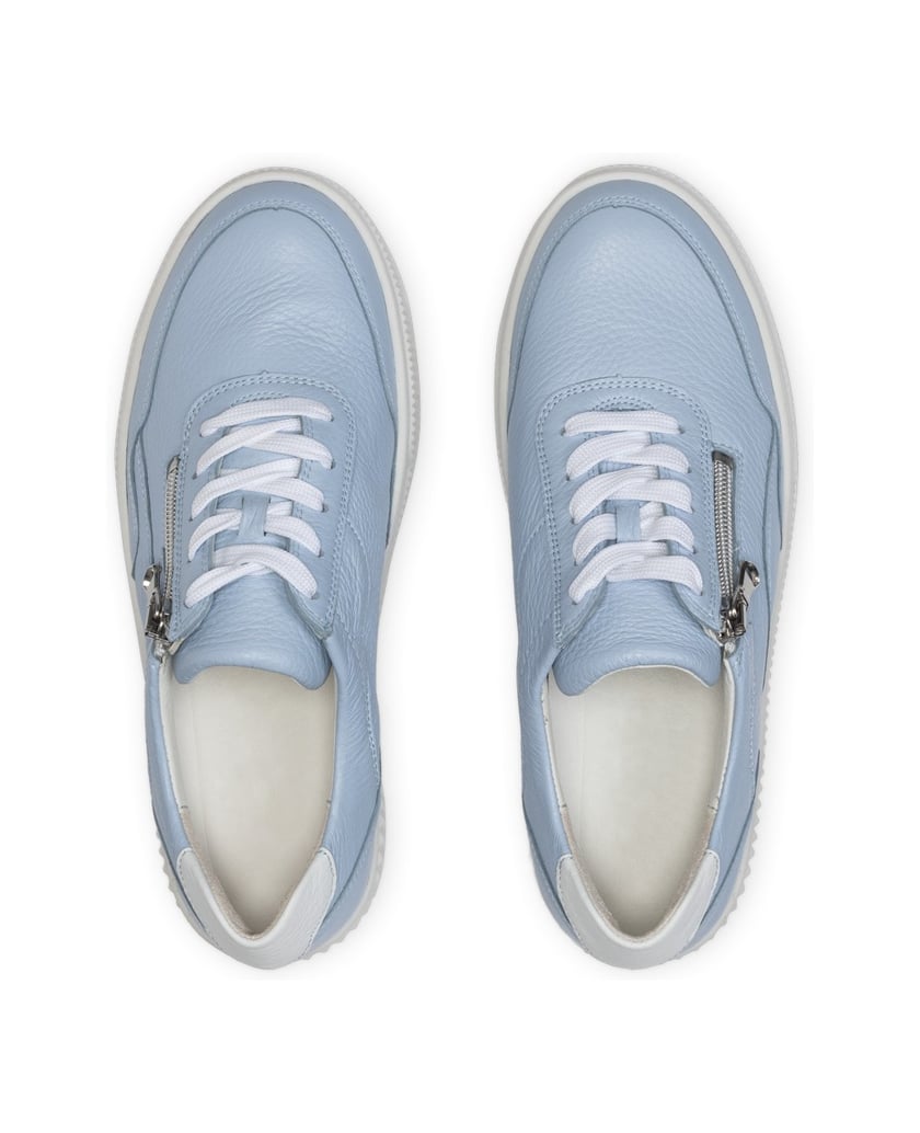 VITAFORM-Hirschleder-Sneaker-hellblau