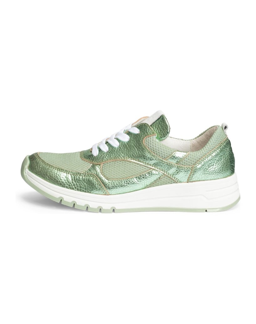 VITAFORM-Softnappaleder-Sneaker-hellgrün