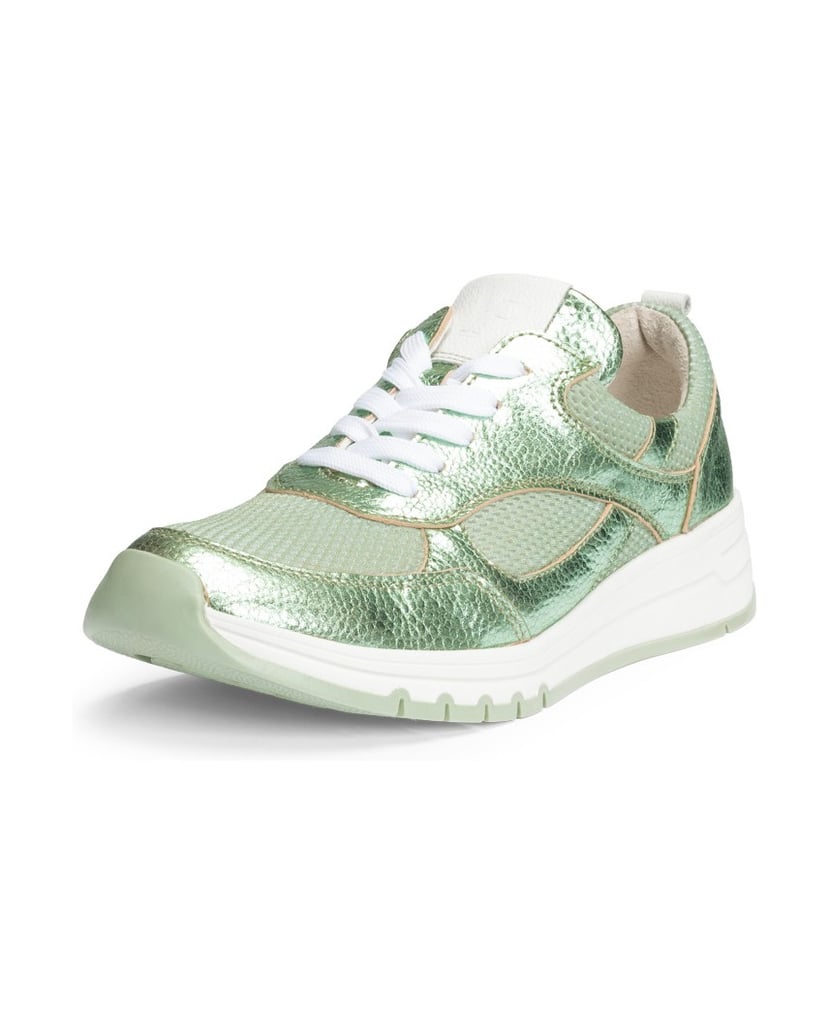 VITAFORM-Softnappaleder-Sneaker-hellgrün