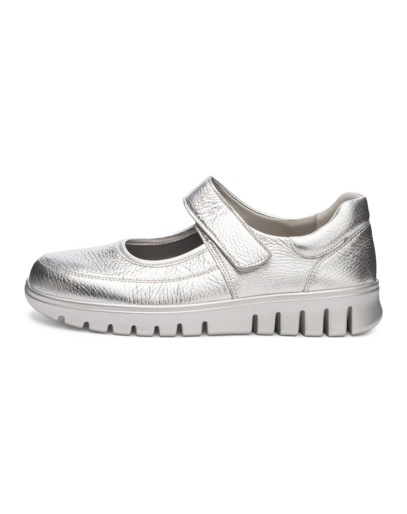 VITAFORM-Hirschleder-Ballerinas-silber