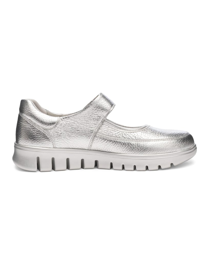 VITAFORM-Hirschleder-Ballerinas-silber