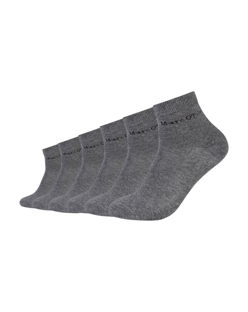Marc-O´Polo-Kurzsocken-Classics-Organic-grau