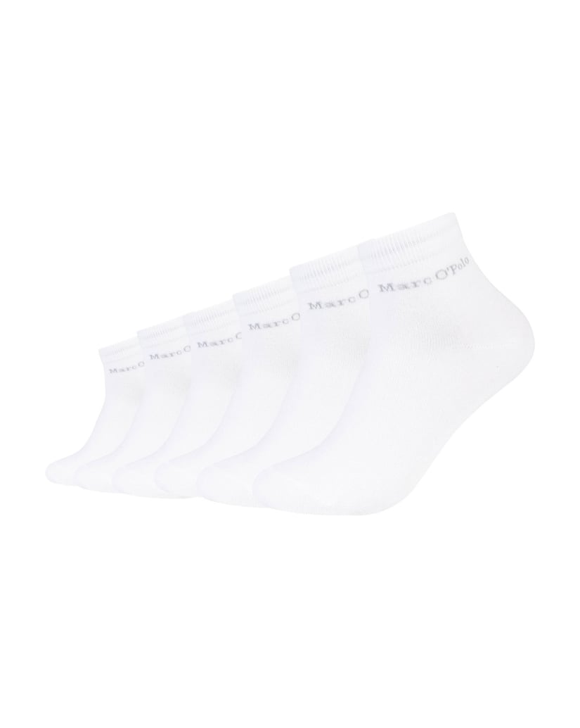 Marc-O´Polo-Kurzsocken-Classics-Organic-weiss
