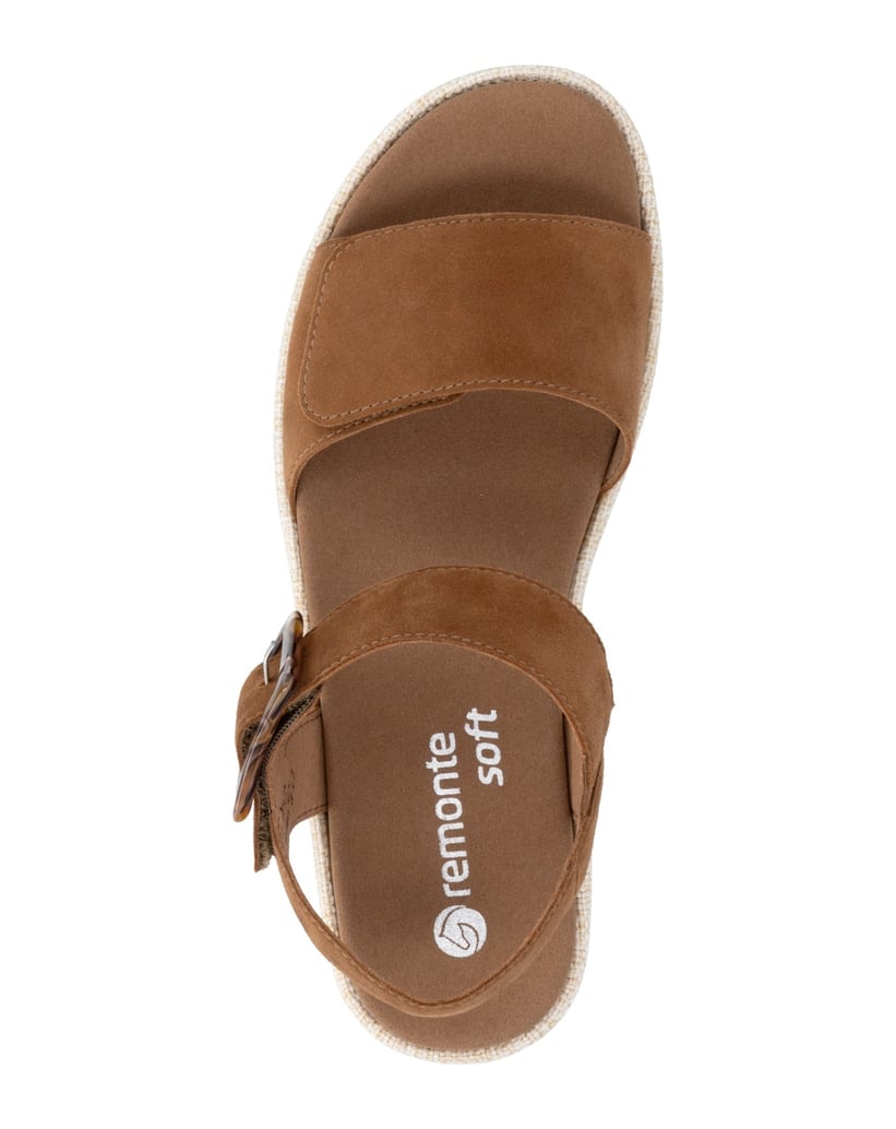 Remonte-Riemchensandalen-D1N54-braun