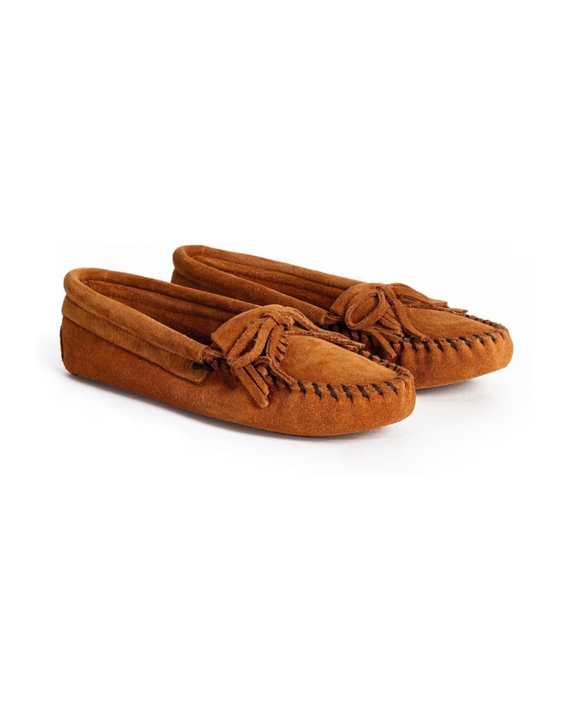 MINNETONKA-Mokassins-für-Damen-KILTY-Softsole-braun