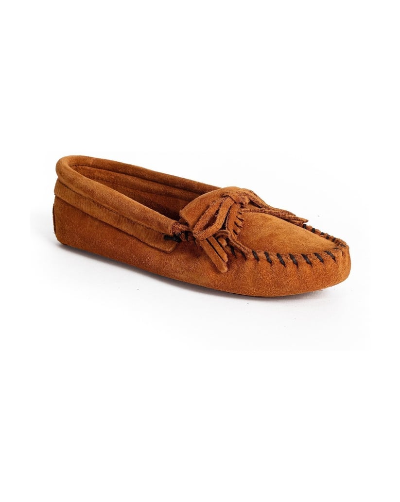 MINNETONKA-Mokassins-für-Damen-KILTY-Softsole-braun