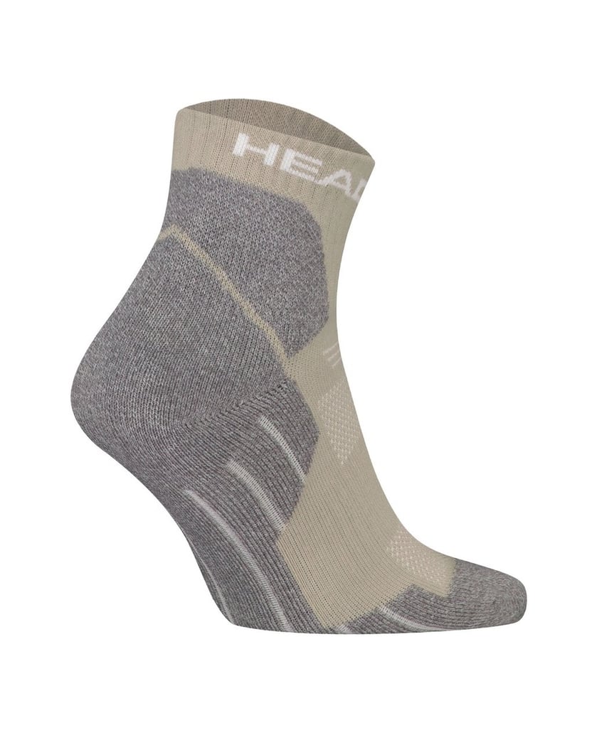Head-Unisex-Socken-2er-Pack-Hiking-All-Climates-Quarter-2P-taupe