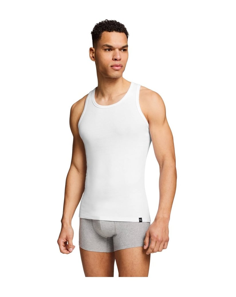 Puma-Herren-Unterhemd-2er-Pack-Tank-Top-2P-weiss