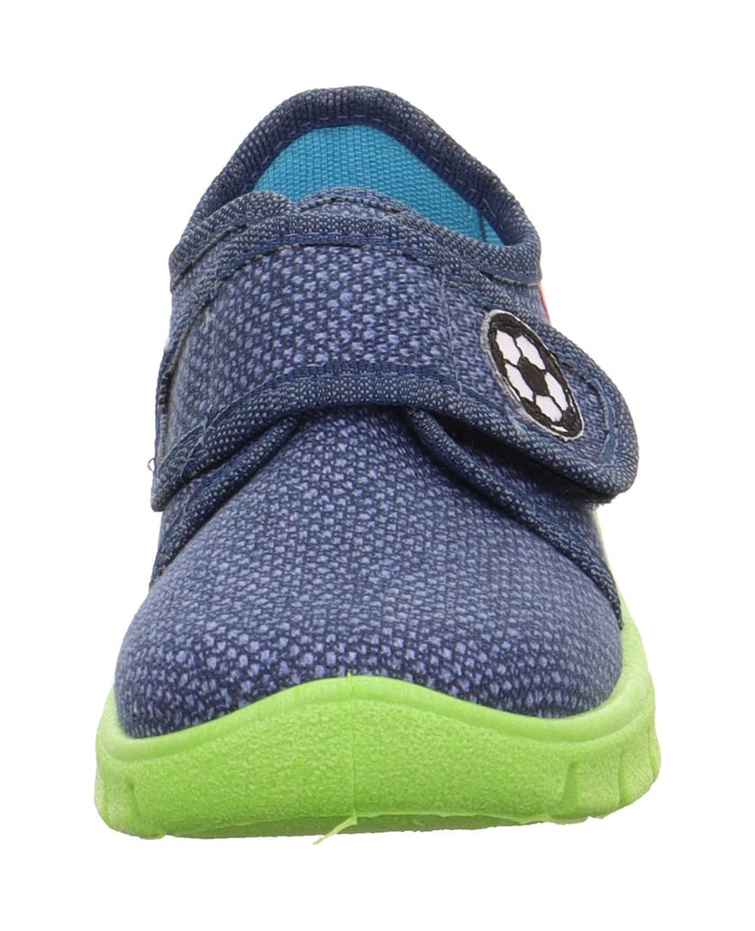 Superfit-Geschlossener-Hausschuh-BOBBY-blau