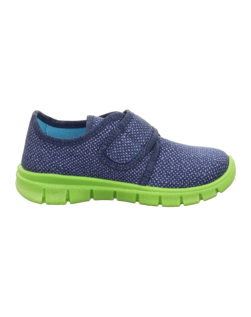 Superfit-Geschlossener-Hausschuh-BOBBY-blau