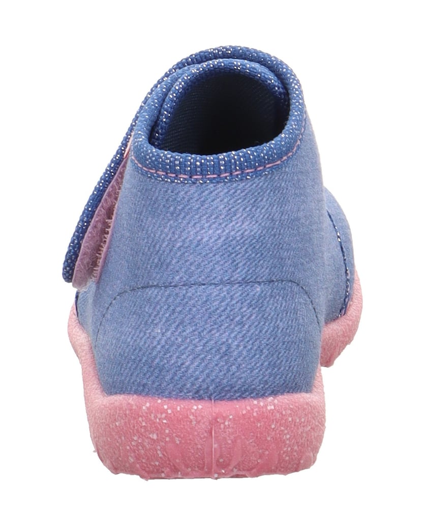 Superfit-Geschlossener-Hausschuh-SPOTTY-blau
