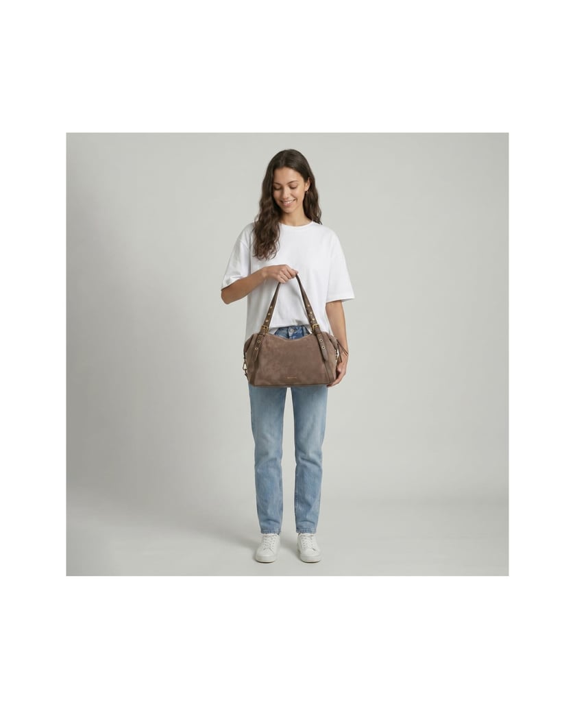 EMILY-&-NOAH-Shopper-E&N-Laren-taupe