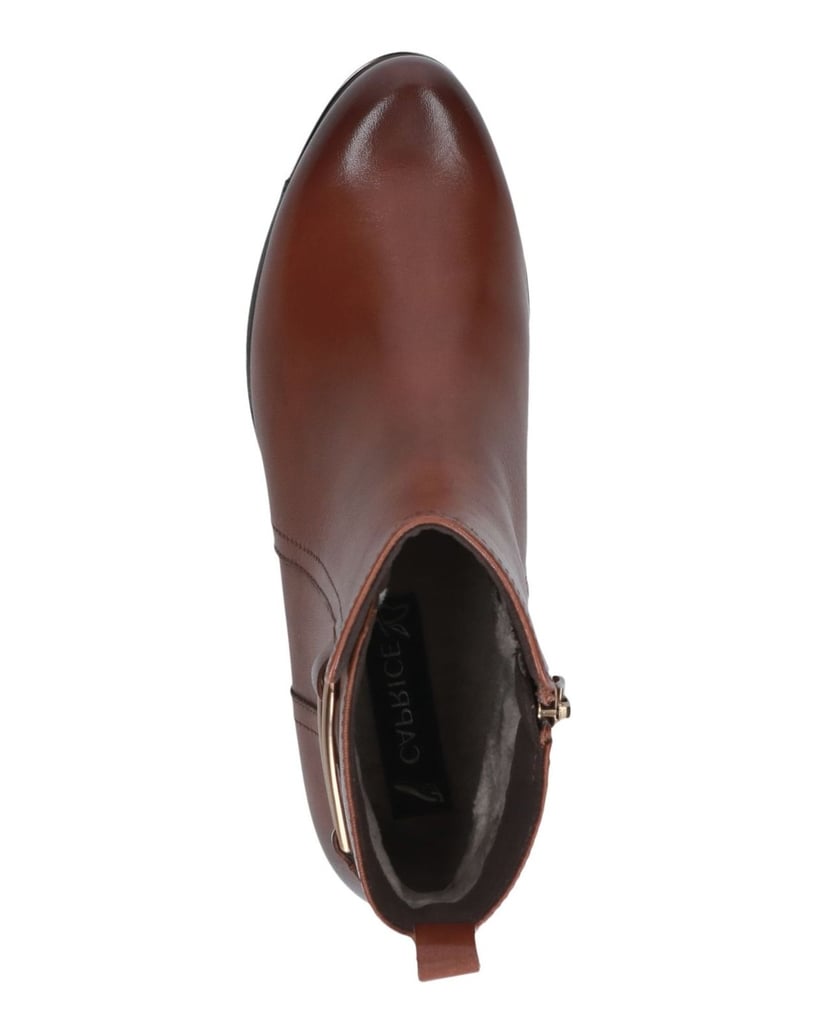 Caprice-Stiefelette-braun