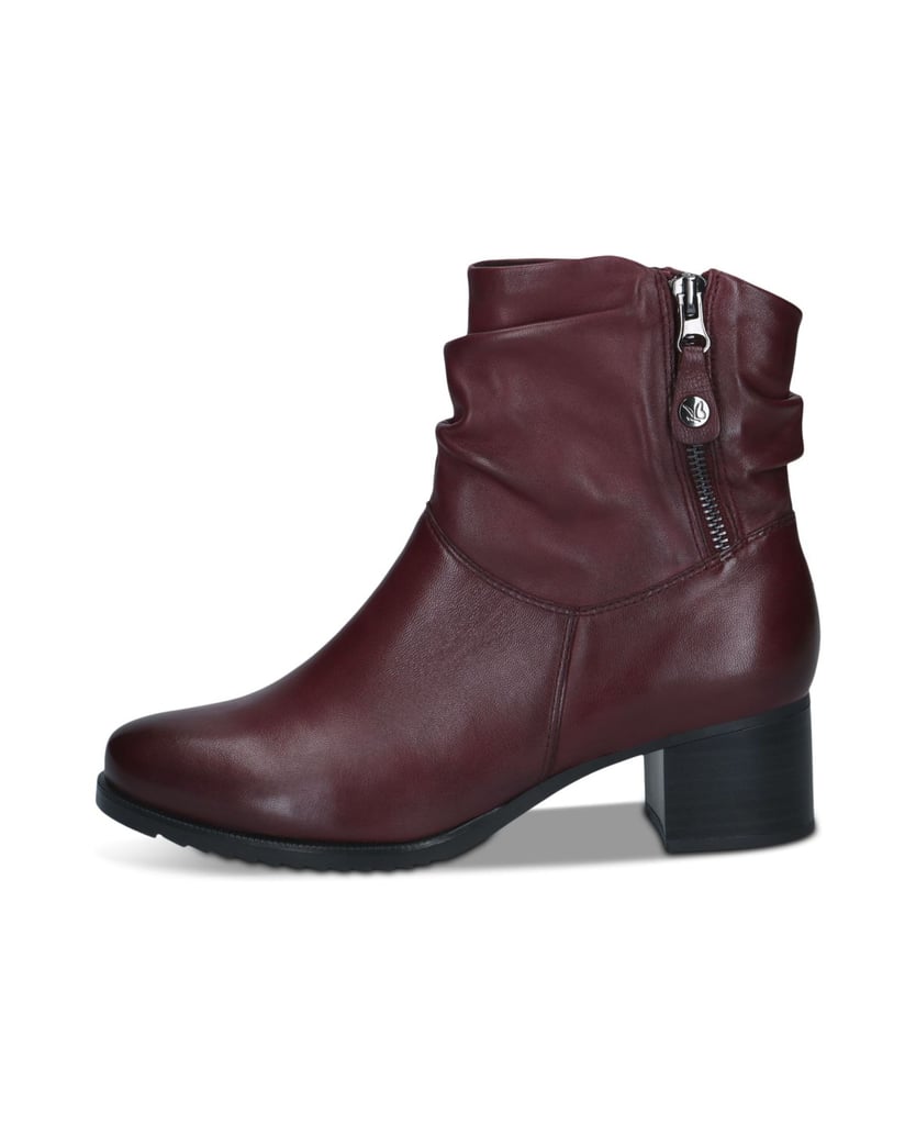 Caprice-Stiefelette-rot