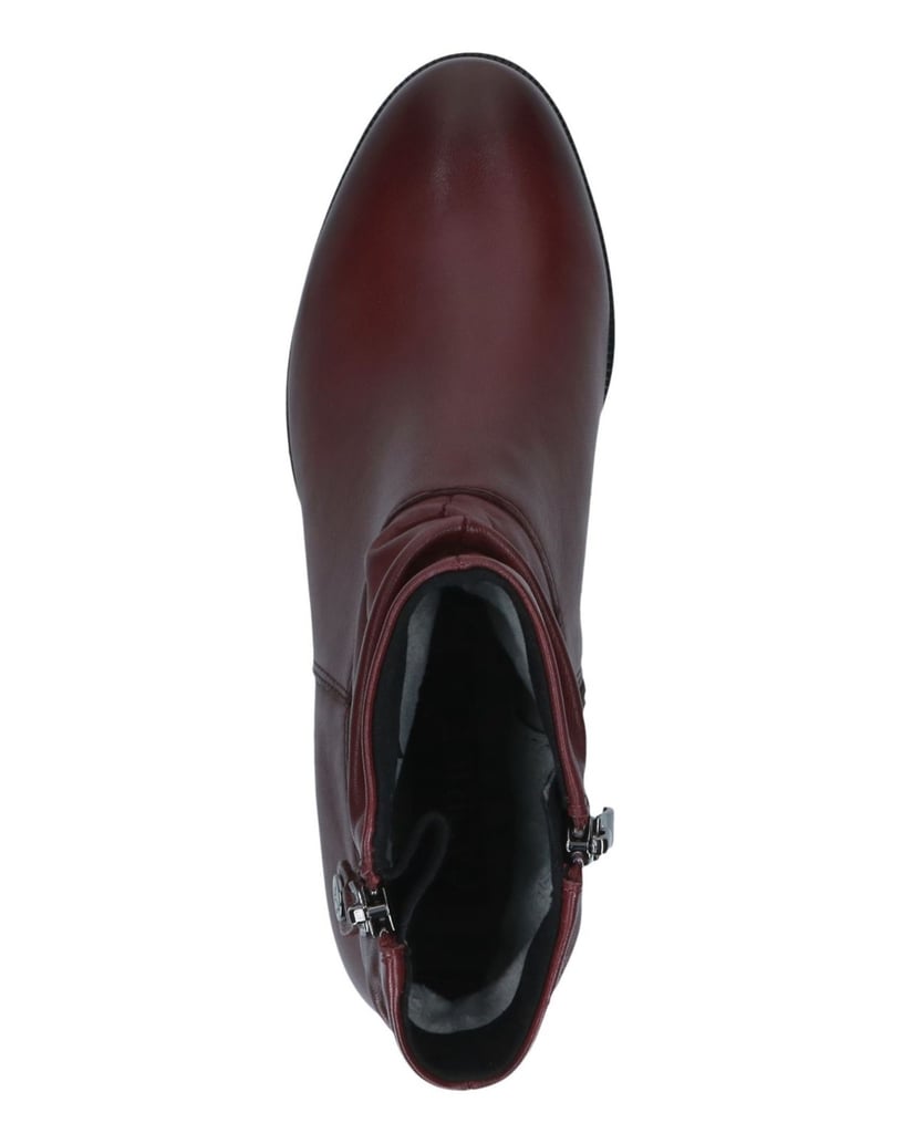 Caprice-Stiefelette-rot