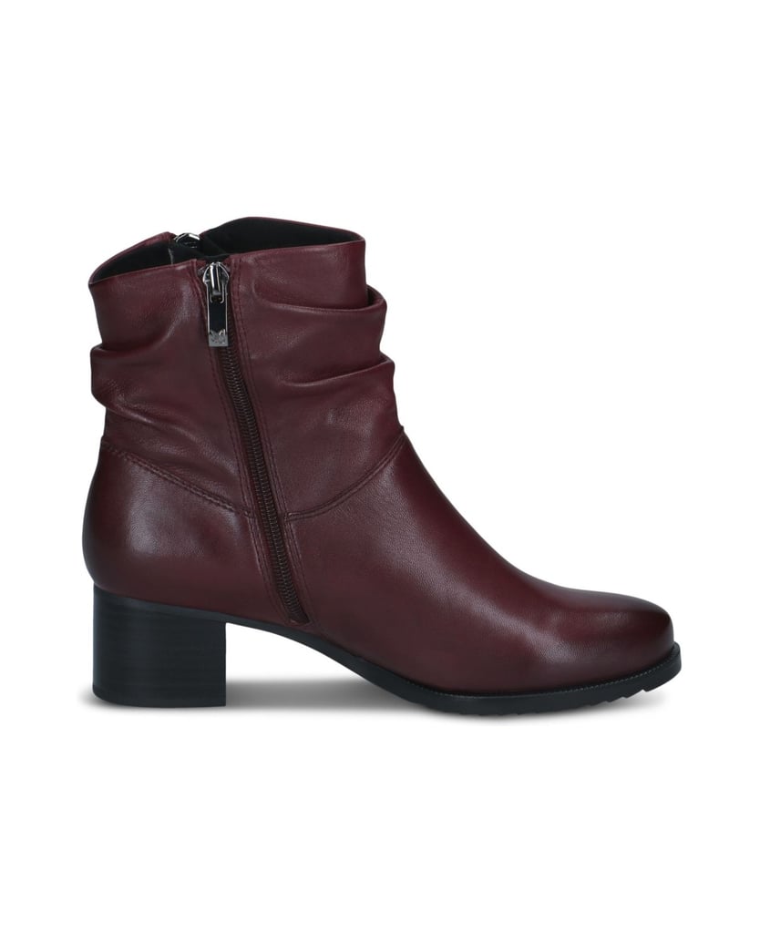 Caprice-Stiefelette-rot
