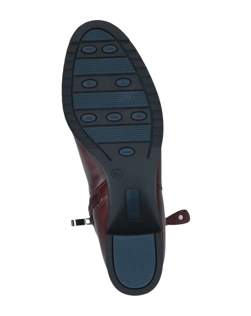 Caprice-Stiefelette-rot