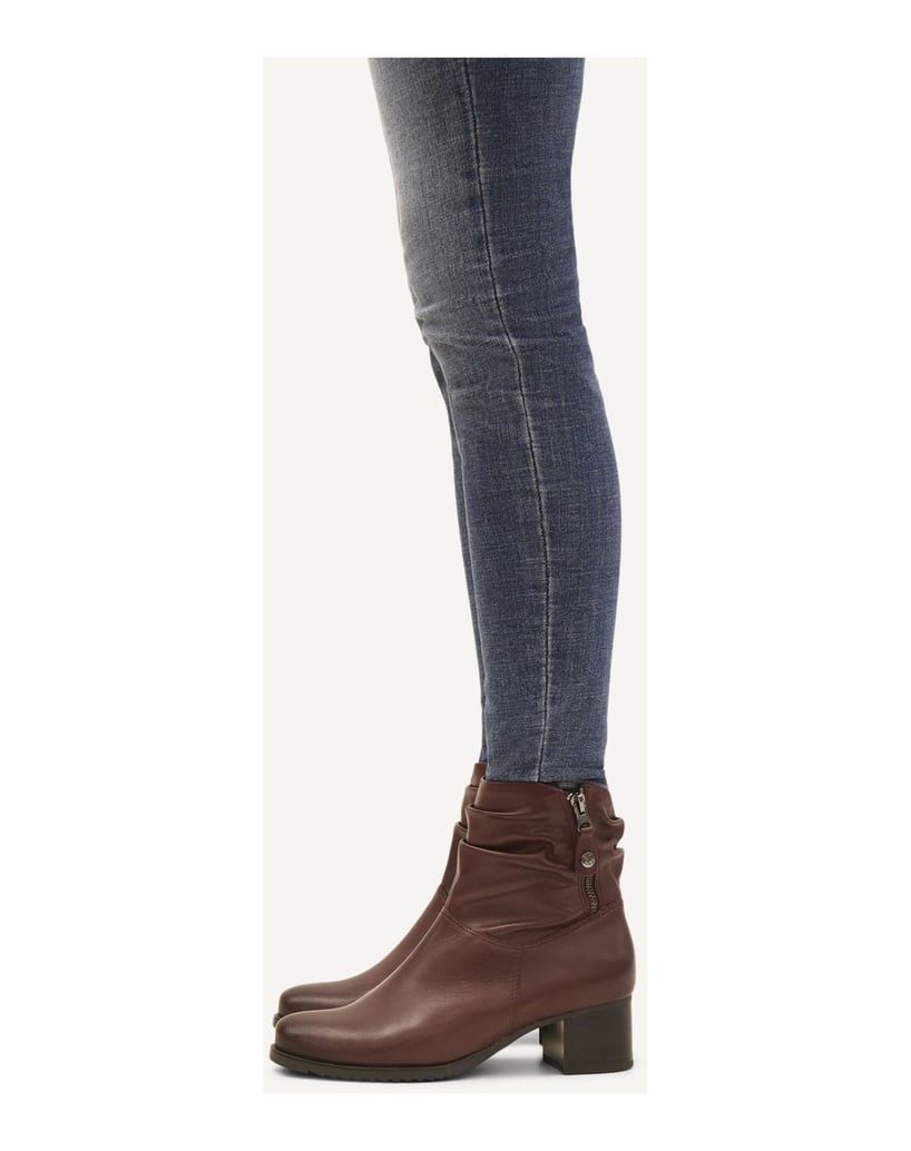 Caprice-Stiefelette-rot
